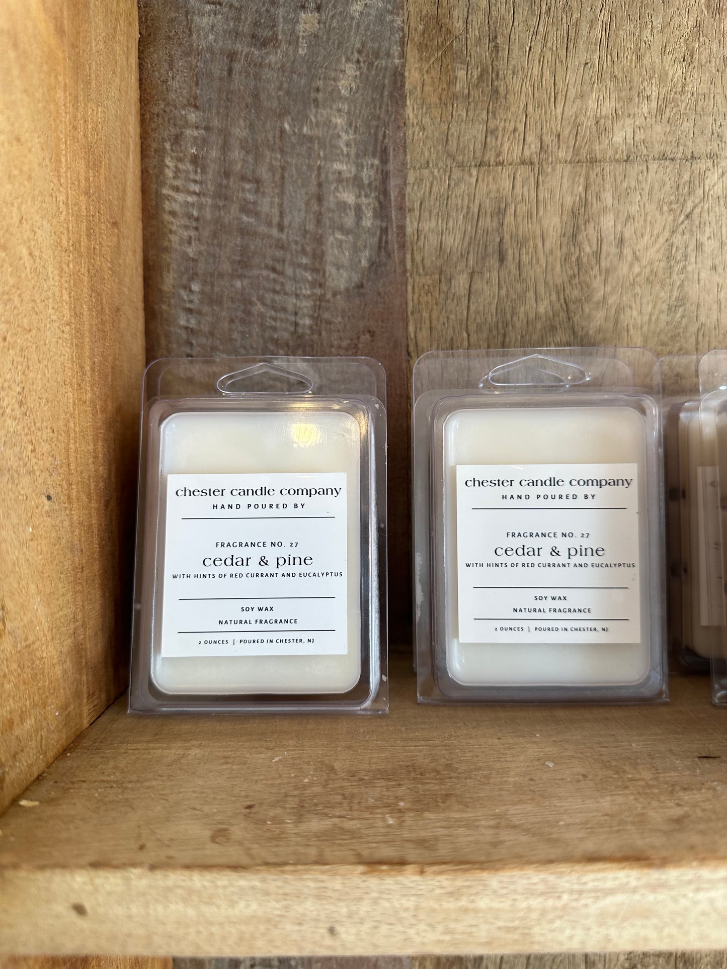 Cedar and Pine Wax Melt