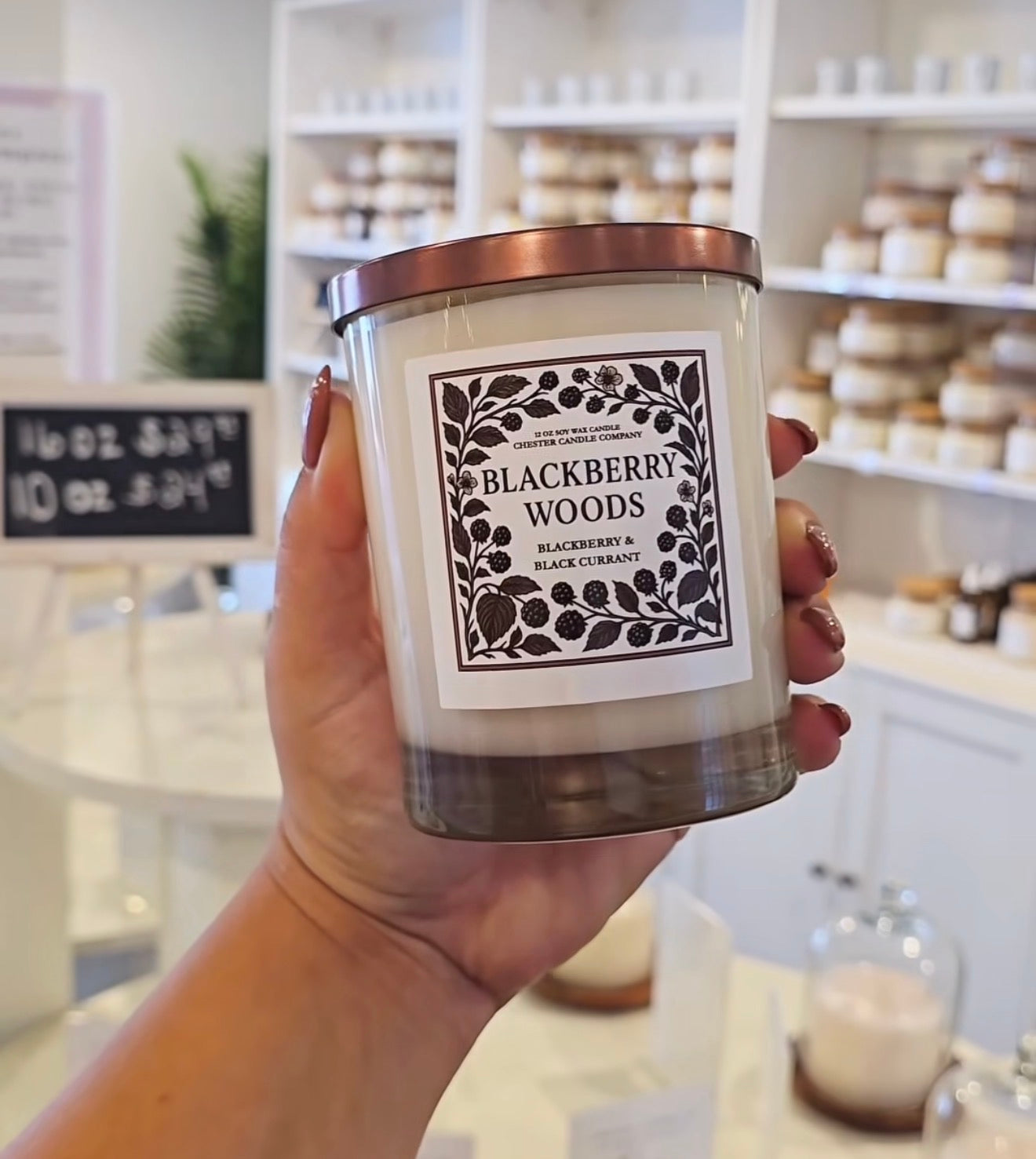 BlackBerry Woods Limited Edition Candle