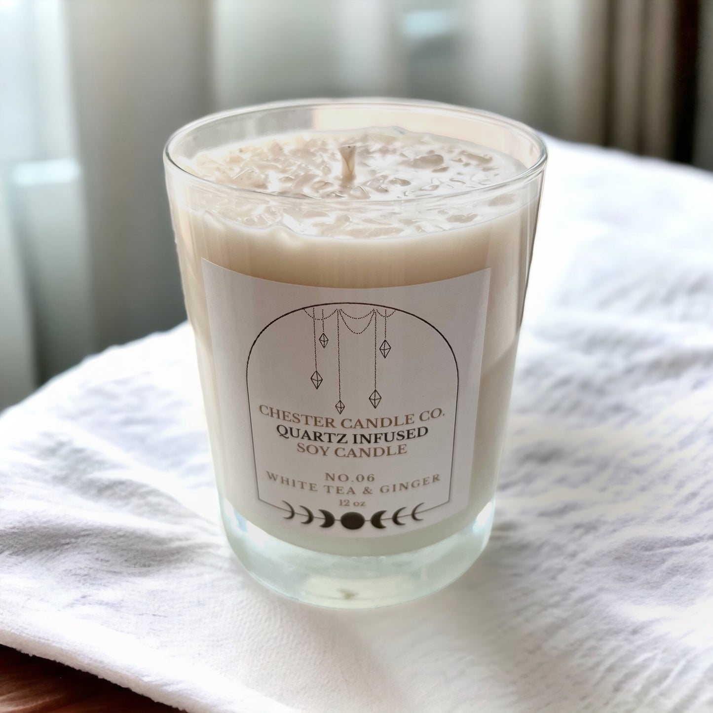 Quartz Infused Candle