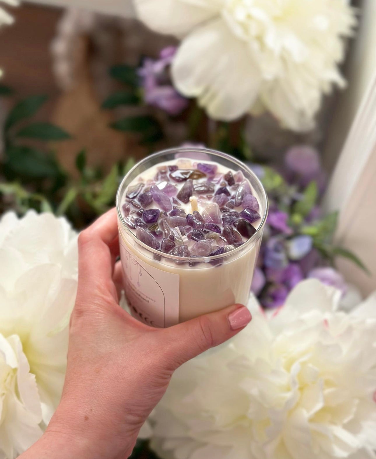 Amethyst Infused Candle
