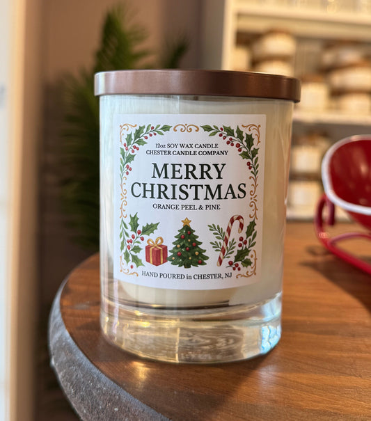 Merry Christmas Limited Edition Candle
