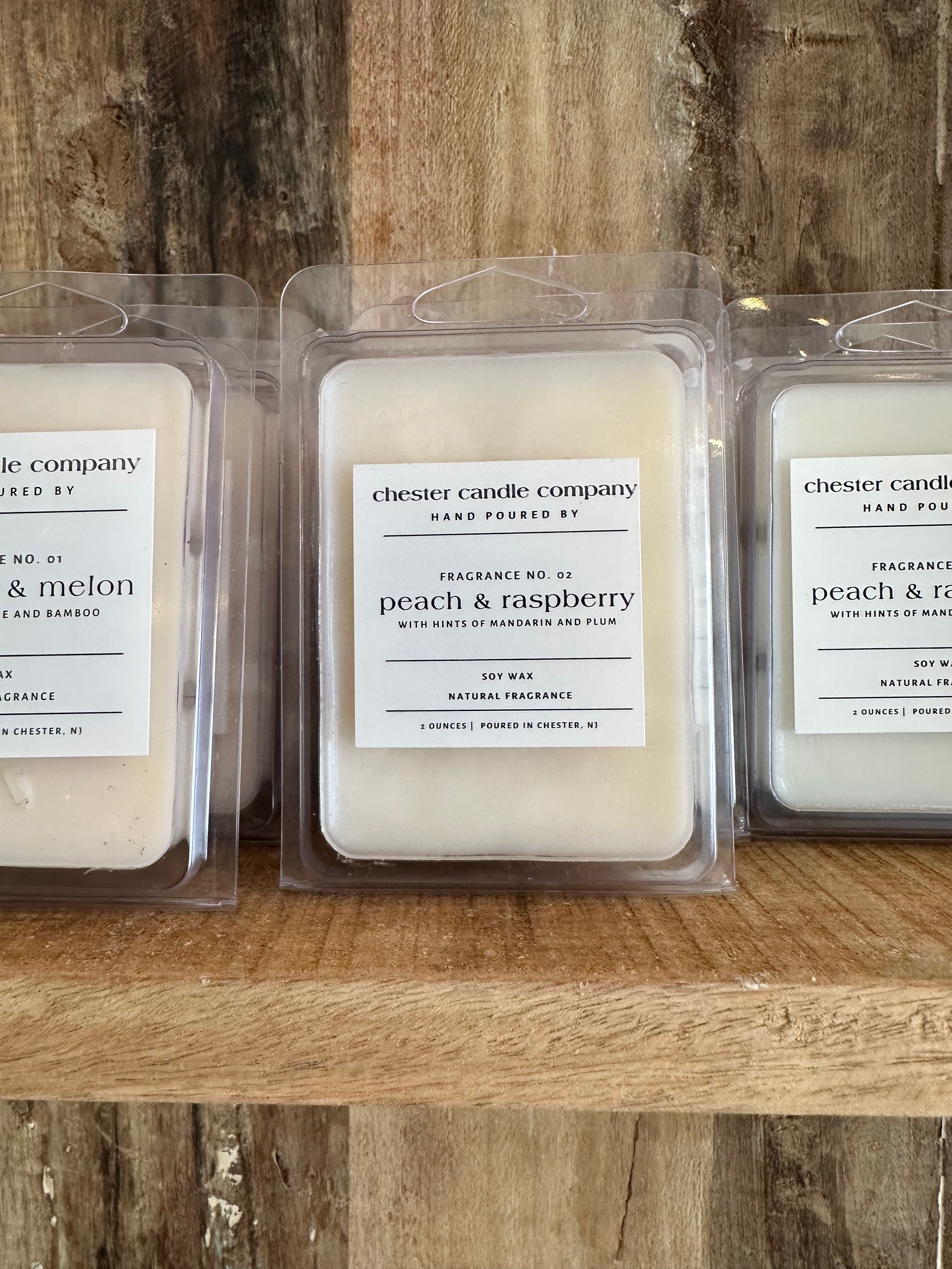 Peach & Raspberry Wax Melt – Chester Candle Company