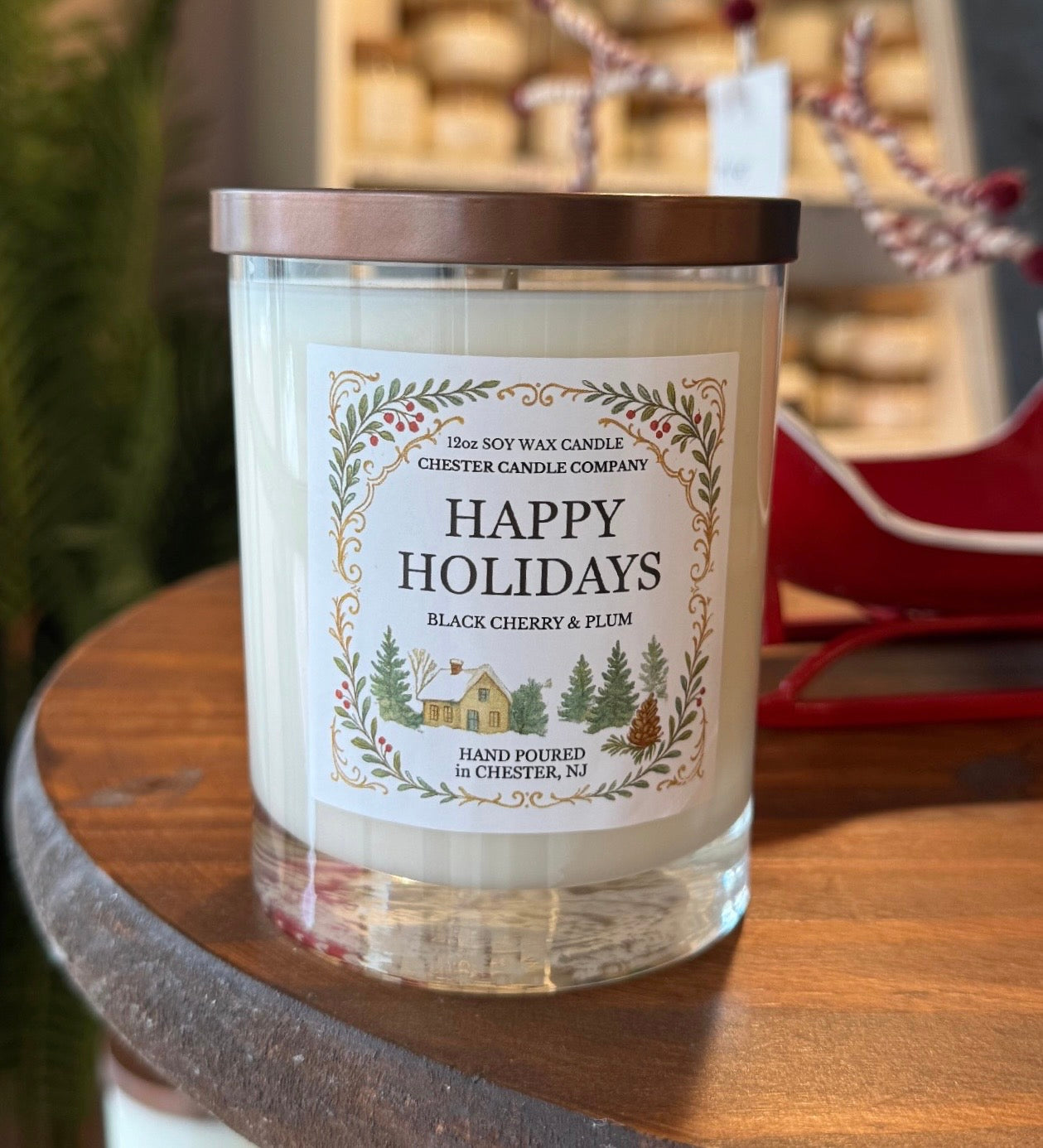 Happy Holidays Limited Edition Candle